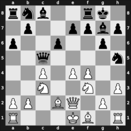 1962 Olympiad Varna BUL – Round 4 – Filip, Miroslav – 0-1 – Sakalkar – G25
