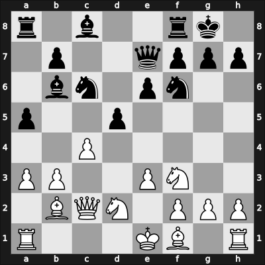 1962 Olympiad Varna BUL – Round 7 – Czerniak, Moshe – 1-0 – Aguilar Petersen, Martin Alejandro – G38