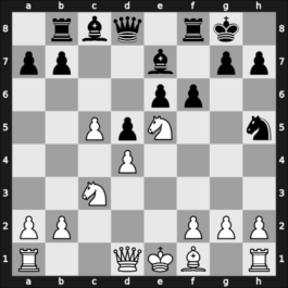 1962 Olympiad Varna BUL – Round 9 – Tarnowski, Alfred – 1-0 – Tillmann, Marc – G54