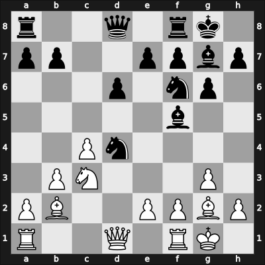 1962 Olympiad, Varna BUL – Round 1 – Barcza Gideon – 1/2-1/2 – Parma, Bruno – G5