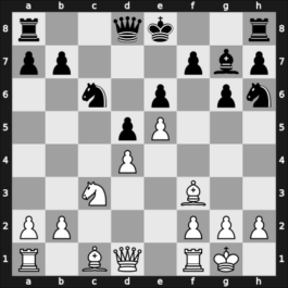 1962 Olympiad, Varna BUL – Round 9 – Sakalkar – 0-1 – Bilek, Istvan – G12