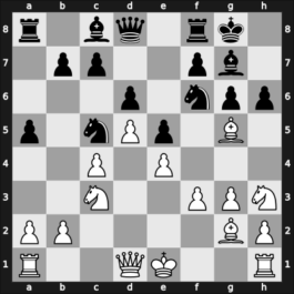 1962 Poznan ch POL – Round 1 – Balcerowski, Witold – 1/2-1/2 – Klaput, Edward – G2