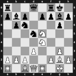 1962 Poznan ch POL – Round 1 – Grabczewski, Romuald – 1/2-1/2 – Brzozka, Stefan – G7