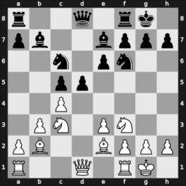 1962 Poznan ch POL – Round 2 – Cylwik, Zbigniew – 0-1 – Balcerowski, Witold – G11