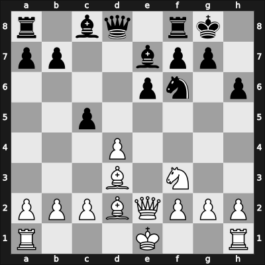 1962 Poznan ch POL – Round 3 – Gawlikowski, Stanislaw – 1/2-1/2 – Filipowicz, Andrzej – G14