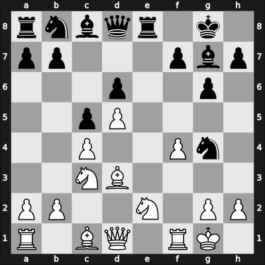 1962 Poznan ch POL – Round 3 – Balcerowski, Witold – 1/2-1/2 – Schmidt, Wlodzimierz – G16