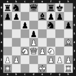 1962 Poznan ch POL – Round 7 – Drozd, Ryszard – 1/2-1/2 – Brzozka, Stefan – G40