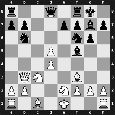 1962 Poznan ch POL – Round 8 – Grabczewski, Romuald – 1/2-1/2 – Balcerowski, Witold – G48