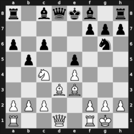 1962 Poznan ch POL – Round 10 – Grabczewski, Romuald – 1-0 – Gabrys, Zygmunt – G61