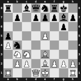 1962 Poznan ch POL – Round 12 – Filipowicz, Andrzej – 0-1 – Schmidt, Wlodzimierz – G78