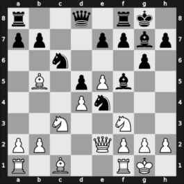 1962 Poznan ch POL – Round 14 – Pietrusiak, Bogdan – 0-1 – Gromek, Jozef – G94