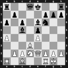 1962 Reggio Emilia ITA – Round 3 – Gragger, Anton Fritz – 0-1 – Damjanovic, Mato – G11