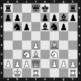 1962 Reggio Emilia ITA – Round 7 – Paoli, Enrico – 1/2-1/2 – Zichichi, Alvise – G27