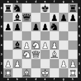 1962 Sarajevo – Round 1 – Bogdanovic, Radivoje – 1/2-1/2 – Portisch, Lajos – G11