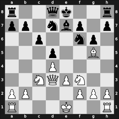 1962 Sarajevo – Round 3 – Darga, Klaus – 1/2-1/2 – Portisch, Lajos – G22