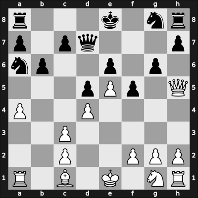 1962 Sarajevo – Round 3 – Smailbegovic, Hasan – 1/2-1/2 – Ivkov, Borislav – G26