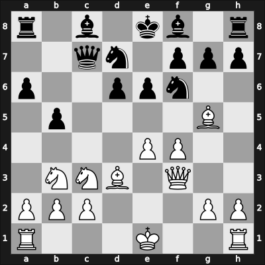 1962 Sarajevo – Round 6 – Bobotsov, Milko G – 1/2-1/2 – Gligorić, Svetozar – G40