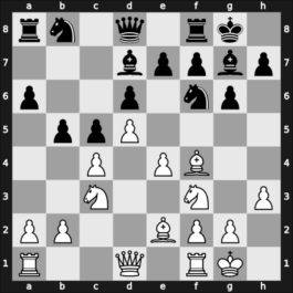 1962 Skopje ch17-YUG – Round 1 – Udovcic, Mijo – 0-1 – Smailbegovic, Hasan – G7