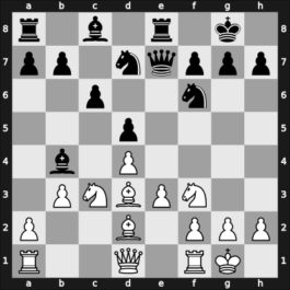 1962 Skopje ch17-YUG – Round 1 – Damjanovic, Mato – 1/2-1/2 – Lukic, Arsenije – G11