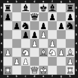 1962 Skopje ch17-YUG – Round 1 – Damjanovic, Marko – 1-0 – Mejic, Petar – G78