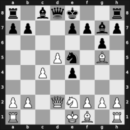 1962 Sofia – Round 10 – Bertok, Mario Jr. – 1/2-1/2 – Golz, Werner – G59