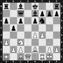 1962 Spartak Ch – Round 2 – Sergievsky, Vladimir D – 0-1 – Zhukhovitsky, Samuel – G15