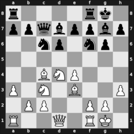 1962 Spartak Ch – Round 5 – Sergievsky, Vladimir D – 1-0 – Kondratiev, Pavel E – G36
