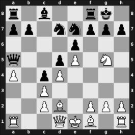 1962 Spartak Ch – Round 5 – Bannik, Anatolij – 1-0 – Govbinder, Mikhail Yudovich – G38
