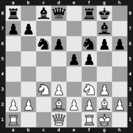 1962 Spartak Ch – Round 8 – Govbinder, Mikhail Yudovich – 0-1 – Cherepkov, Alexander V – G57