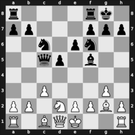 1962 Spartak Ch – Round 8 – Katalymov, Boris – 0-1 – Suetin, Alexey S – G60