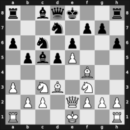 1962 Spartak Ch – Round 11 – Sergievsky, Vladimir D – 0-1 – Katalymov, Boris – G87