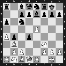 1962 Spartak Ch – Round 13 – Kholmov, Ratmir D – 1-0 – Kirillov, Vladimir – G103