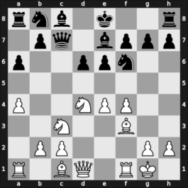 1962 Stockholm – Round 1 – German, Eugenio – 1/2-1/2 – Bertok, Mario Jr. – G6