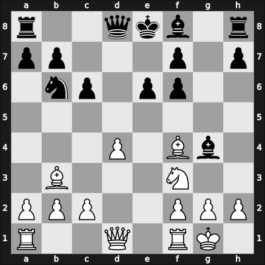 1962 Stockholm – Round 4 – Horberg, Bengt-Eric – 0-1 – Botvinnik, Mikhail – G15