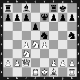 1962 Stockholm Interzonal – Round 2 – Bisguier, Arthur B – 1-0 – Aaron, Manuel – G12