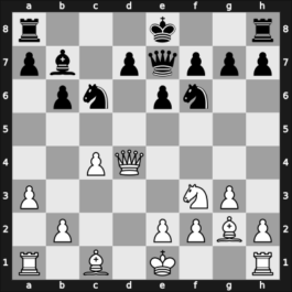 1962 Stockholm Interzonal – Round 5 – Uhlmann, Wolfgang – 1-0 – German, Eugenio – G37