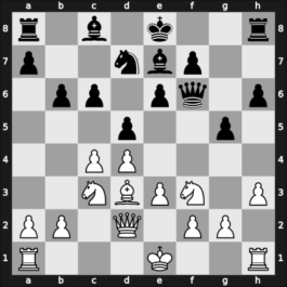 1962 Stockholm Interzonal – Round 18 – Korchnoi, Viktor – 1/2-1/2 – Bisguier, Arthur B – G156