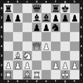 1962 Sweden – Round 1 – Kinnmark, Ove – 1/2-1/2 – Bech Johansson, Amadeus – G16