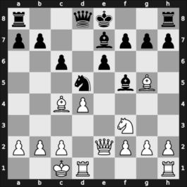 1962 Torremolinos zt – Round 1 – Parma, Bruno – 1/2-1/2 – Szabo, Ladislav – G34