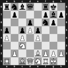 1962 Torremolinos zt – Round 1 – O’Kelly, Albéric de Galway – 1/2-1/2 – Langeweg, Kick – G8