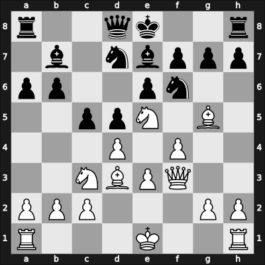 1962 Torremolinos zt – Round 1 – Gereben, Erno – 1/2-1/2 – O&rsquo;Kelly, Albéric de Galway – G9