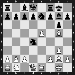 1962 URS Ch sf Riga LAT – Round ? – Mikenas, Vladas – 1/2-1/2 – Vitolinsh, Alvis – G13