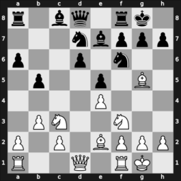1962 URS Team Ch – Round 1 – Smyslov, Vladimir – 1/2-1/2 – Geller, Efim P – G62
