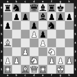 1962 Leningrad (URS Team Ch) – Round 1 – Tukmakov, Vladimir B – 1/2-1/2 – Butnorius, Algimantas – G92