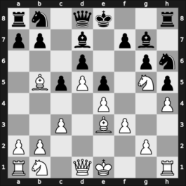 1962 URS Team Ch – Round 1 – Suetin, Alexey S – 1-0 – Bronstein, David I – G119