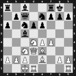 1962 URS-JUG – Round 2 – ? – 1/2-1/2 – Taimanov, Mark E – G12