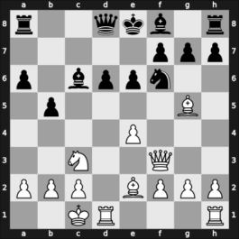 1962 URS-ch30 – Round 15 – Mnatsakanian, Eduard A – 1/2-1/2 – Korchnoi, Viktor – G3