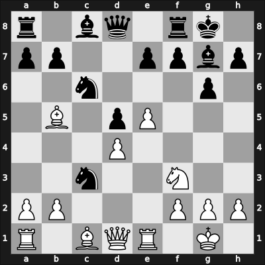 1962 URS-ch30 sf – Round 7 – Gufeld, Eduard – 0-1 – Krutikhin, Yury Petrovich – G11