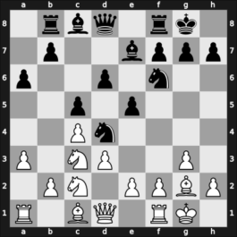 1962 URS-ch30 sf Novosibirsk – Round 4 – Vaysman, Alexander – 0-1 – Gufeld, Eduard – G6