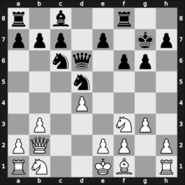 1962 Varna – Round 4 – Boutteville, Cesar – 1-0 – Cuero Reid, Maximo Javier – G36